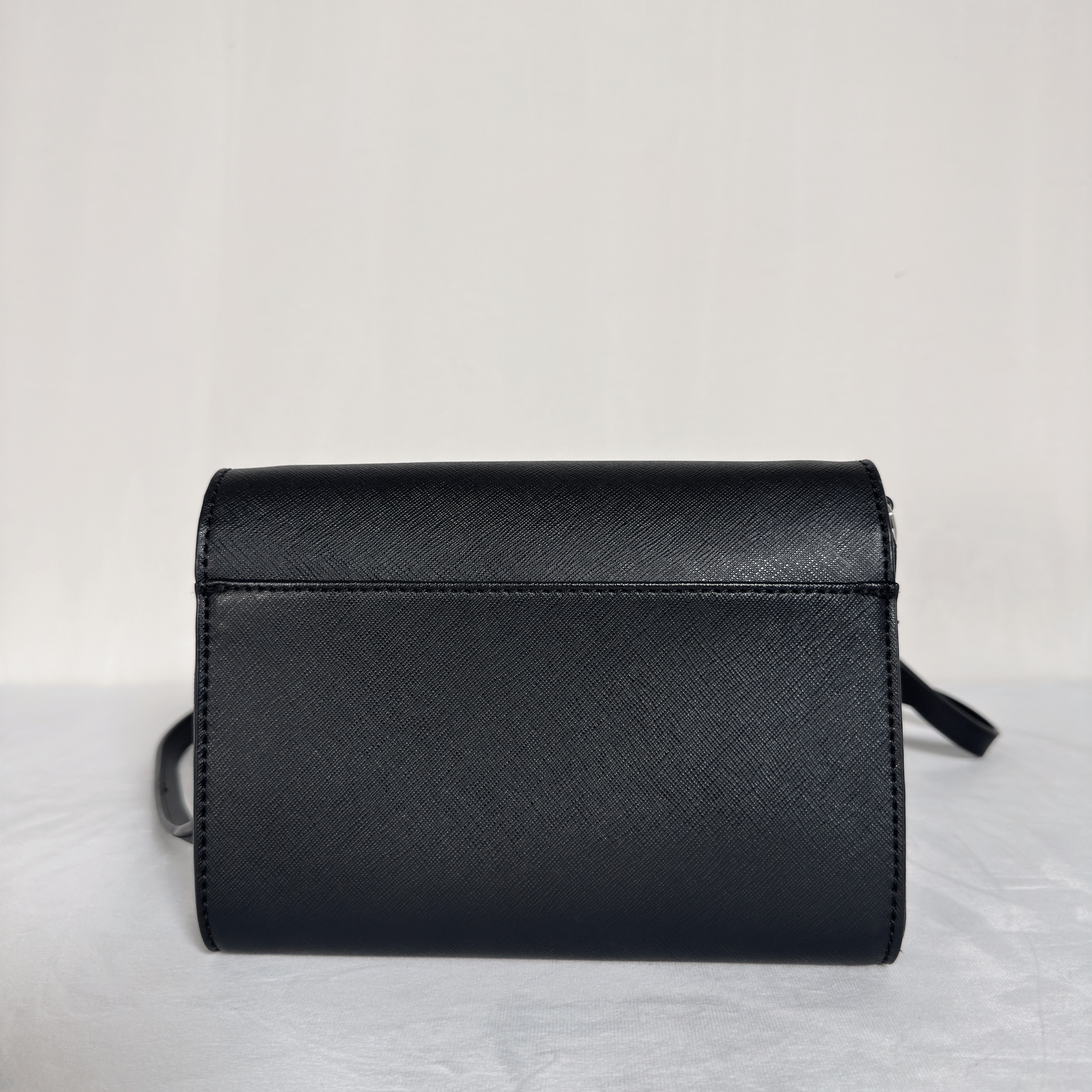 KARL LAGERFELD PARIS - SAC WALLET ON CHAIN - CUIR SAFFIANO NOIR