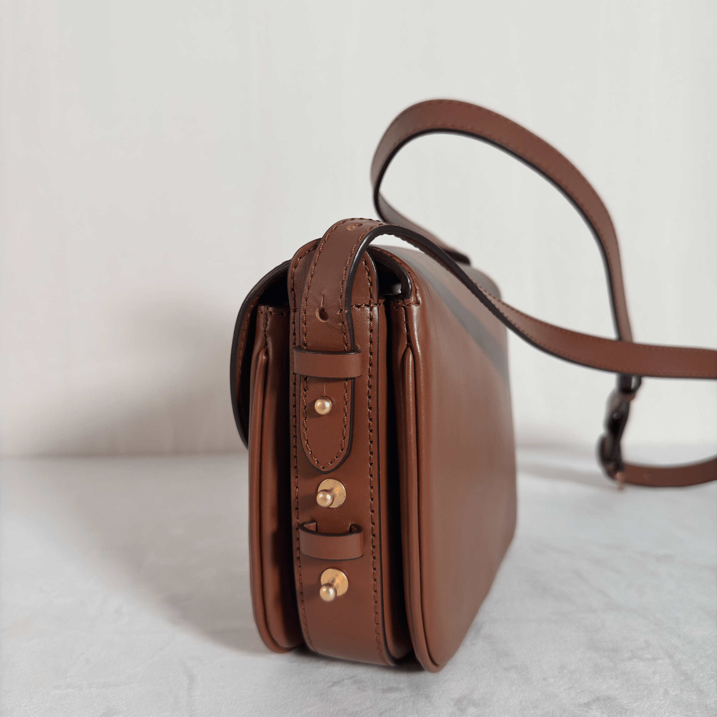 SOEUR PARIS - BELLISSIMA - CUIR COGNAC - La Belle Boutique