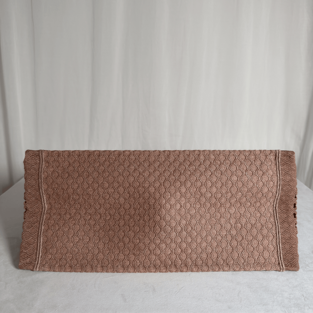 DIOR - BOOK TOTE LARGE - BRODERIE RÉSILLE BLUSH