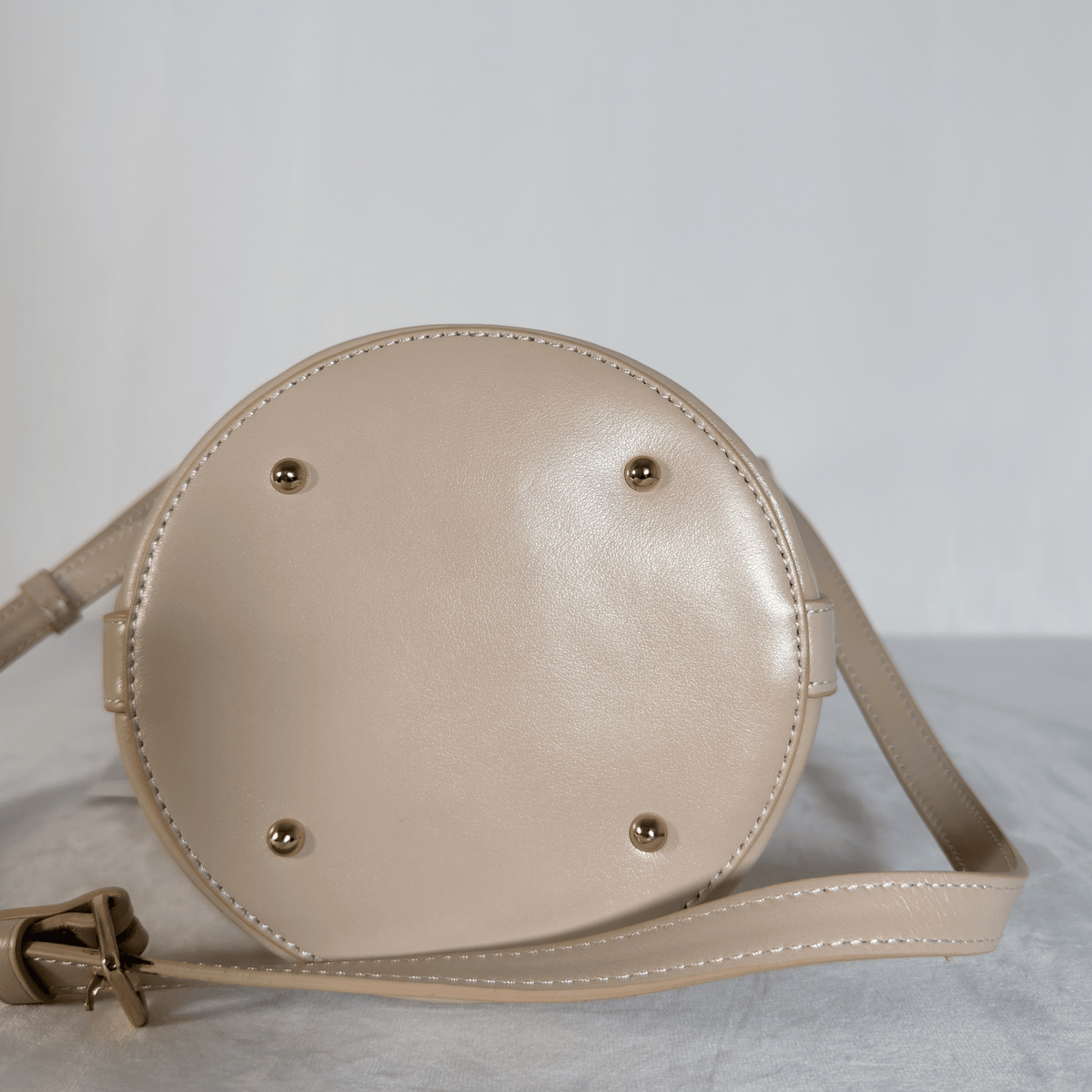 LANCASTER - SAC SEAU SO OSIER - CUIR ET EFFET RAPHIA IVOIRE - BANDOULIERE AMOVIBLE