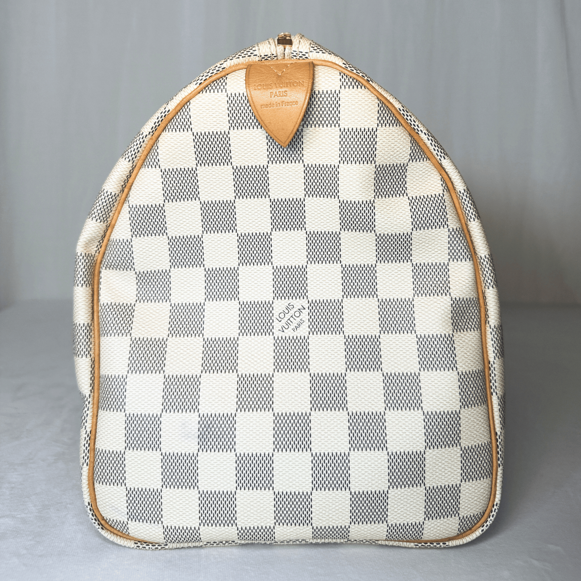 SAC LOUIS VUITTON SPEEDY 35 TOILE DAMIER AZUR VINTAGE - La Belle Boutique
