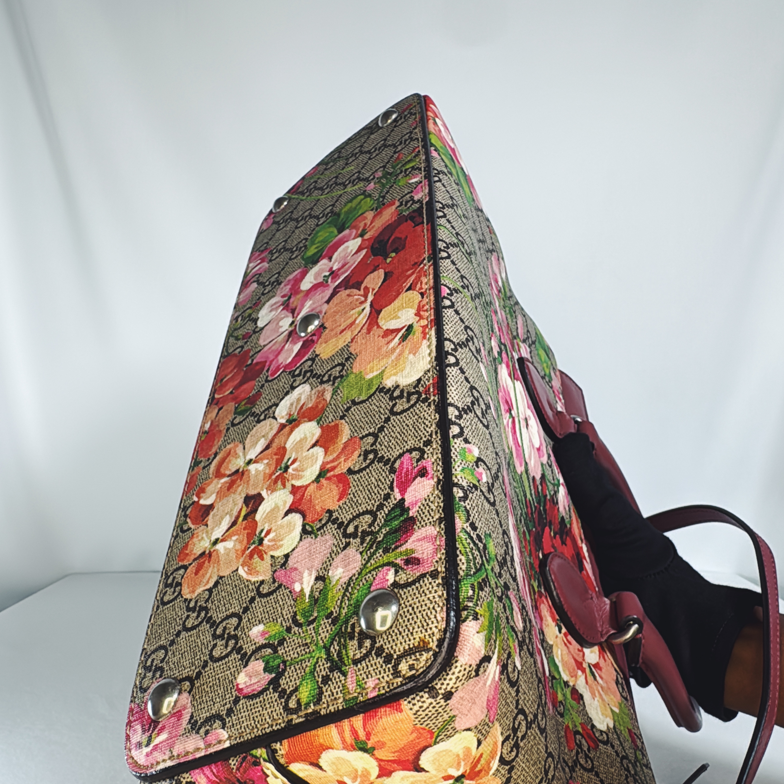 Gucci Blooms GG Canvas Tote Medium