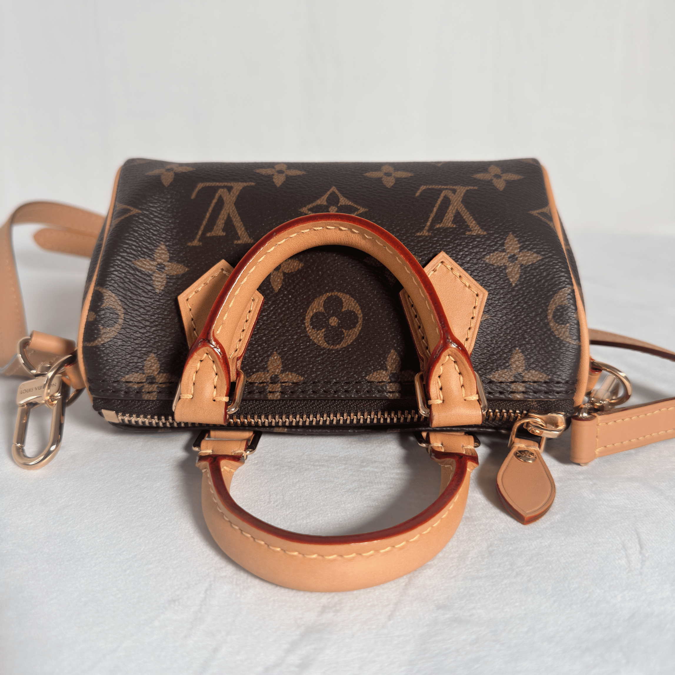 SAC LOUIS VUITTON NANO SPEEDY - TOILE MONOGRAM