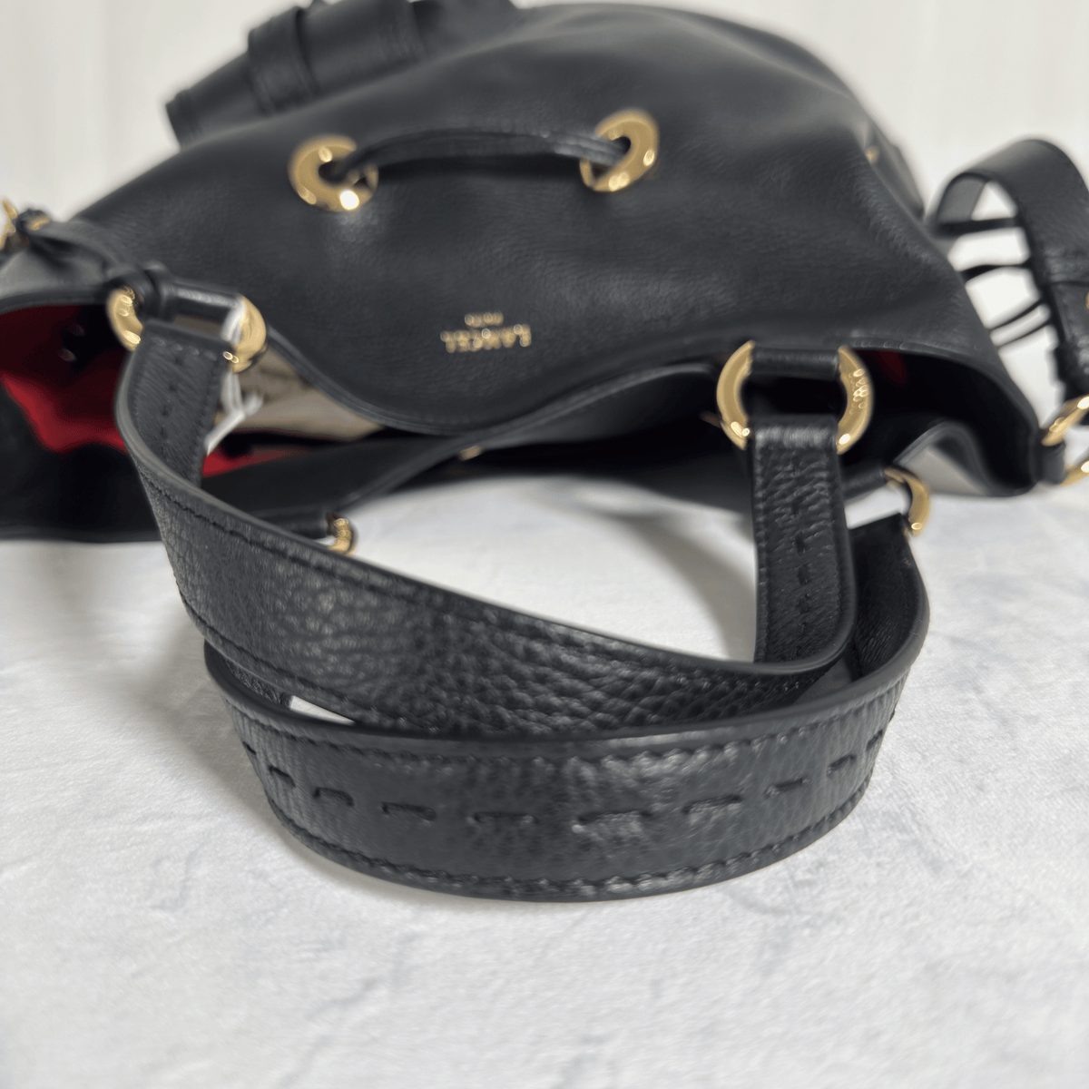 LANCEL - PREMIER FLIRT M - CUIR GRAINÉ NOIR - JAMAIS PORTE
