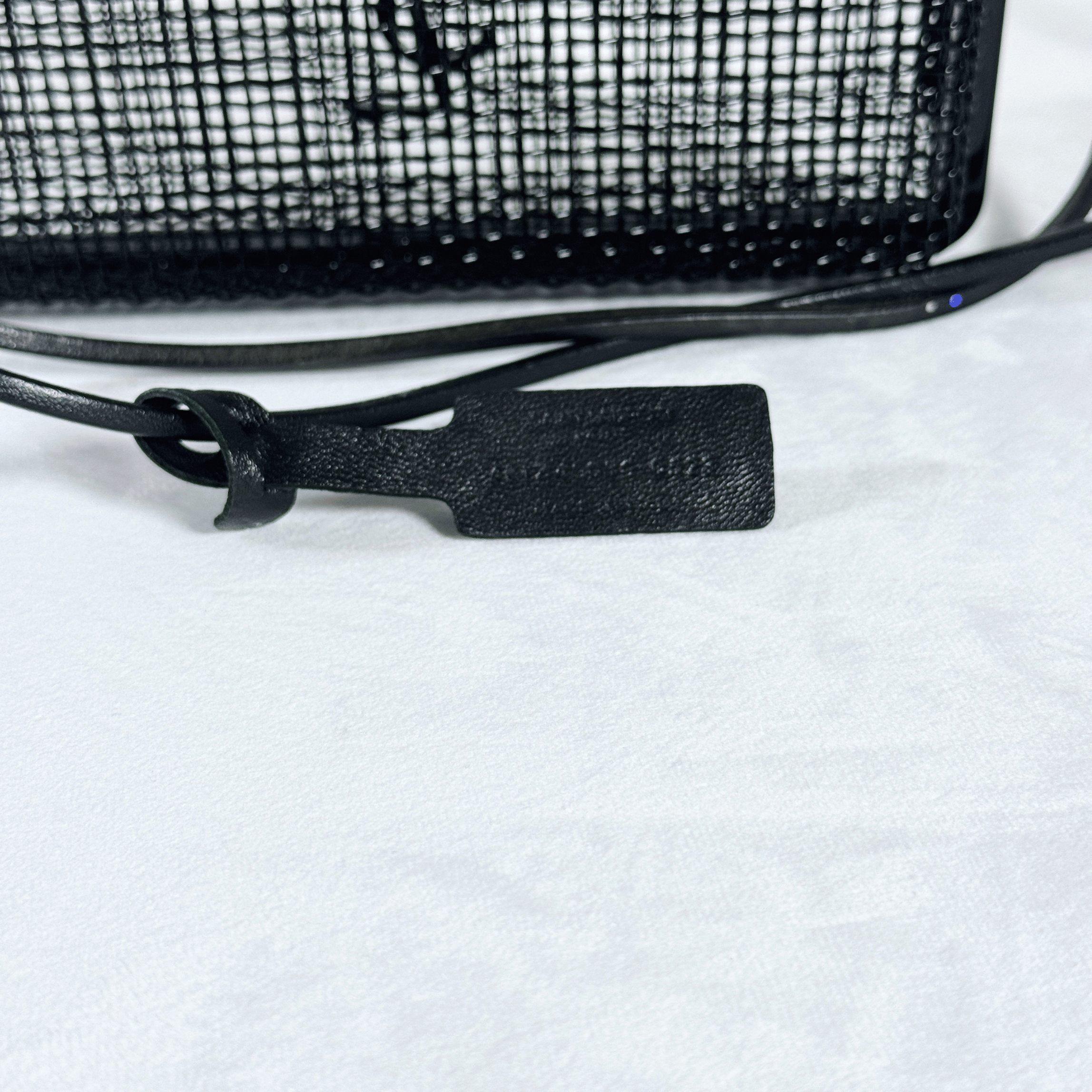 SAC BANDOULIERE SAINT LAURENT EVENING CAGE - METAL NOIR MAT