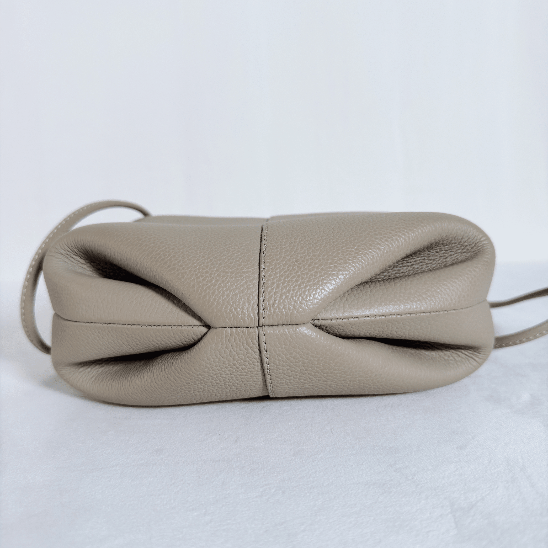 POLENE - BERI - CUIR GRAINE TAUPE - La Belle Boutique
