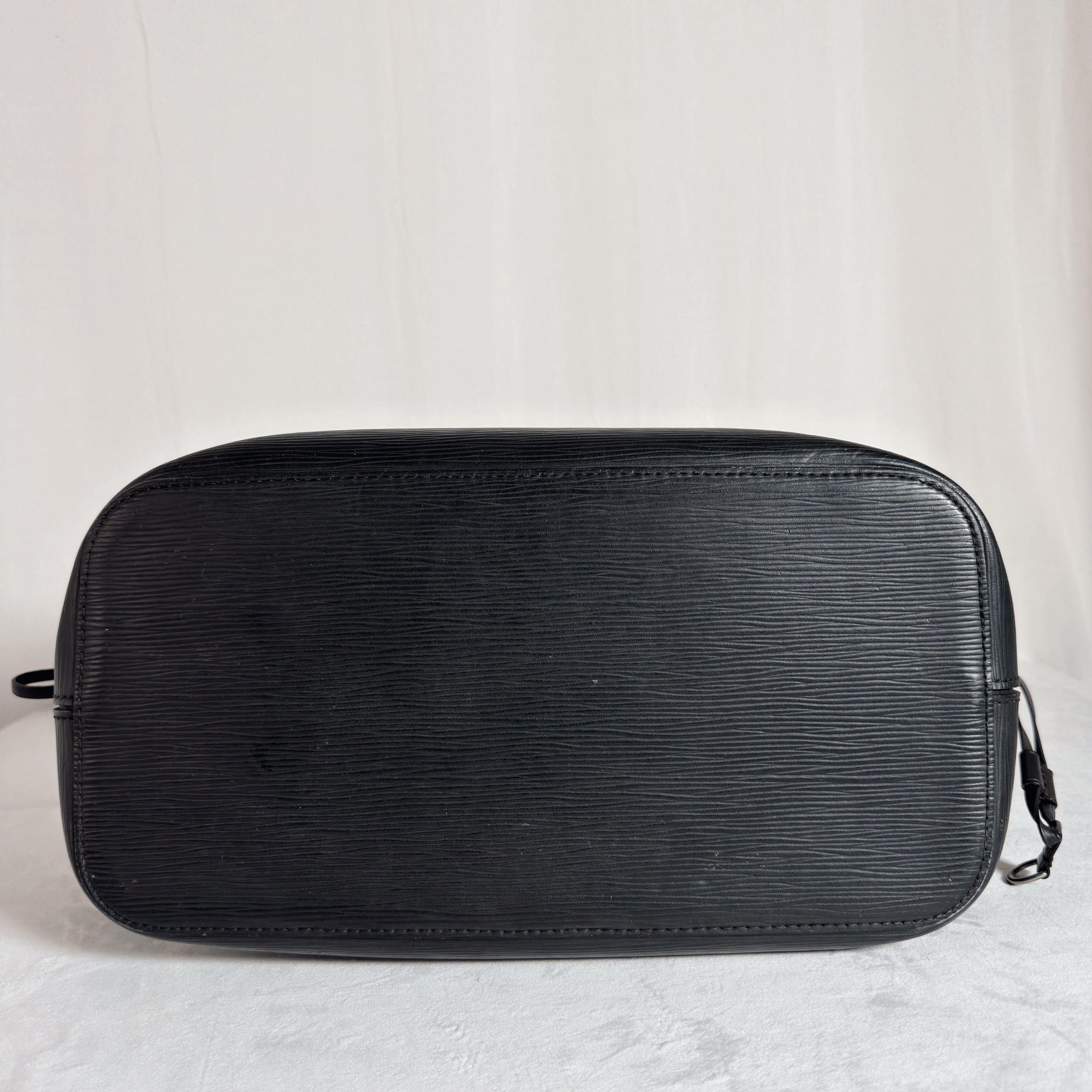LOUIS VUITTON - NEVERFULL MM - CUIR EPI NOIR