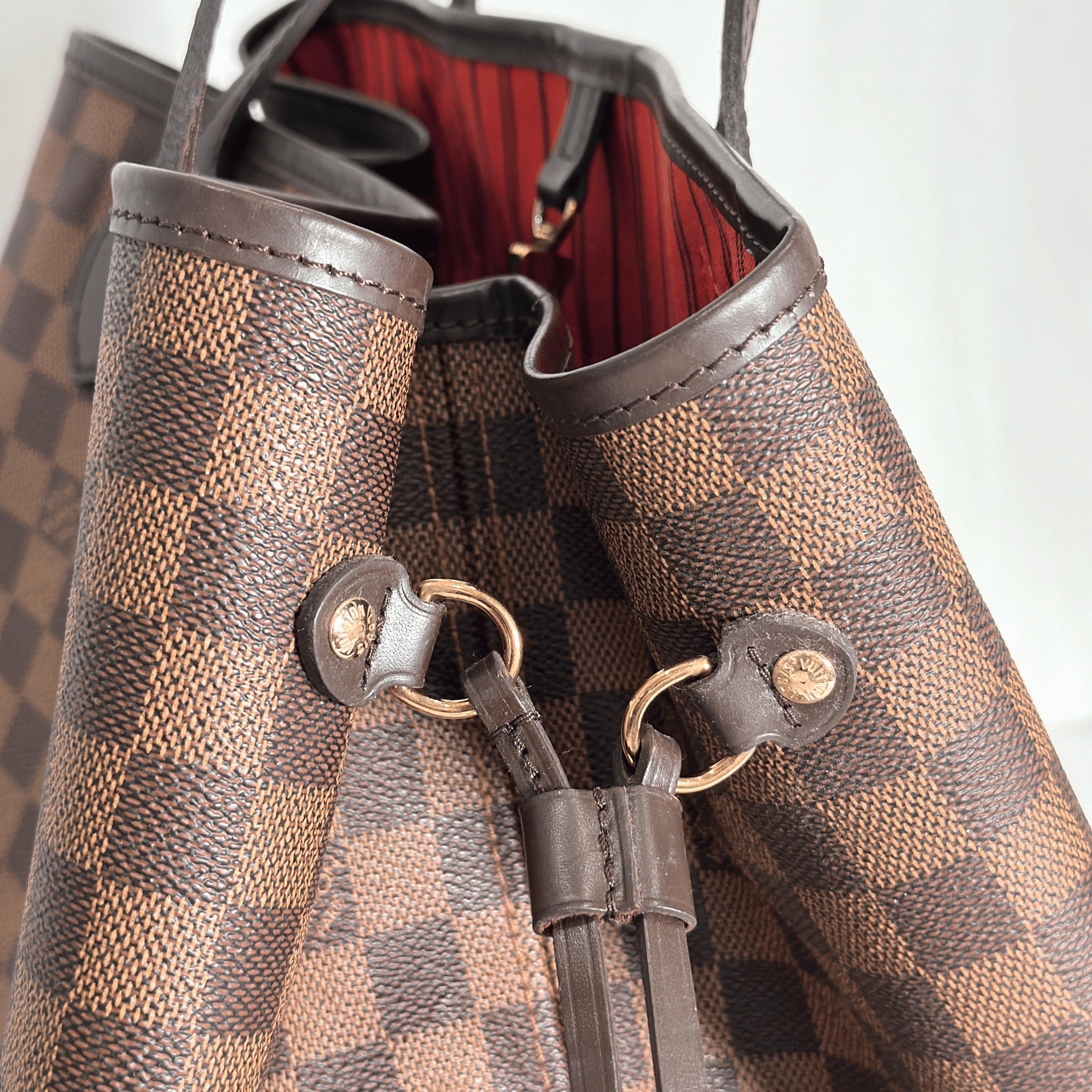 SAC LOUIS VUITTON NEVERFULL GM DAMIER EBENE - La Belle Boutique