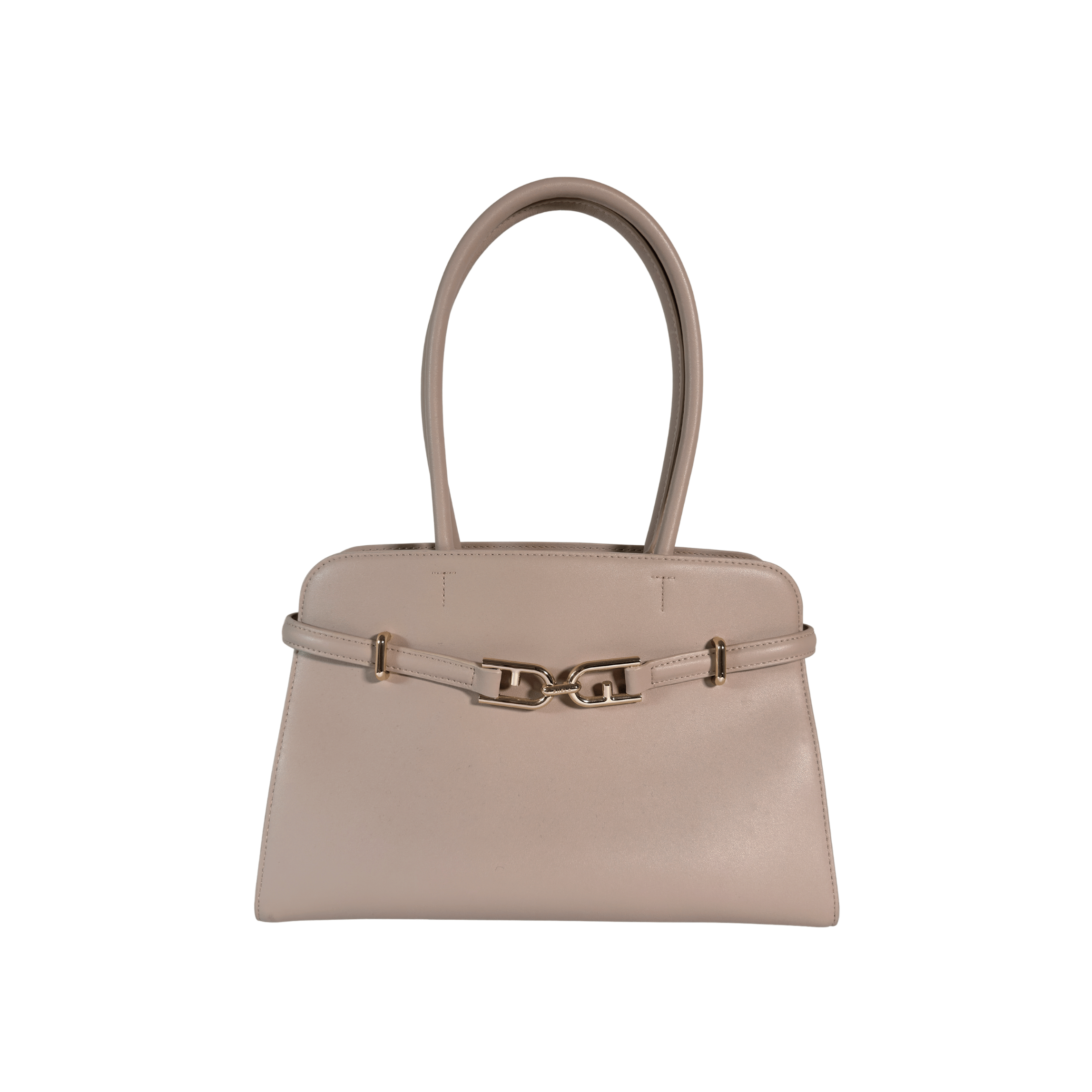 SAC PORTE MAIN FURLA FLOW - CUIR GREIGE