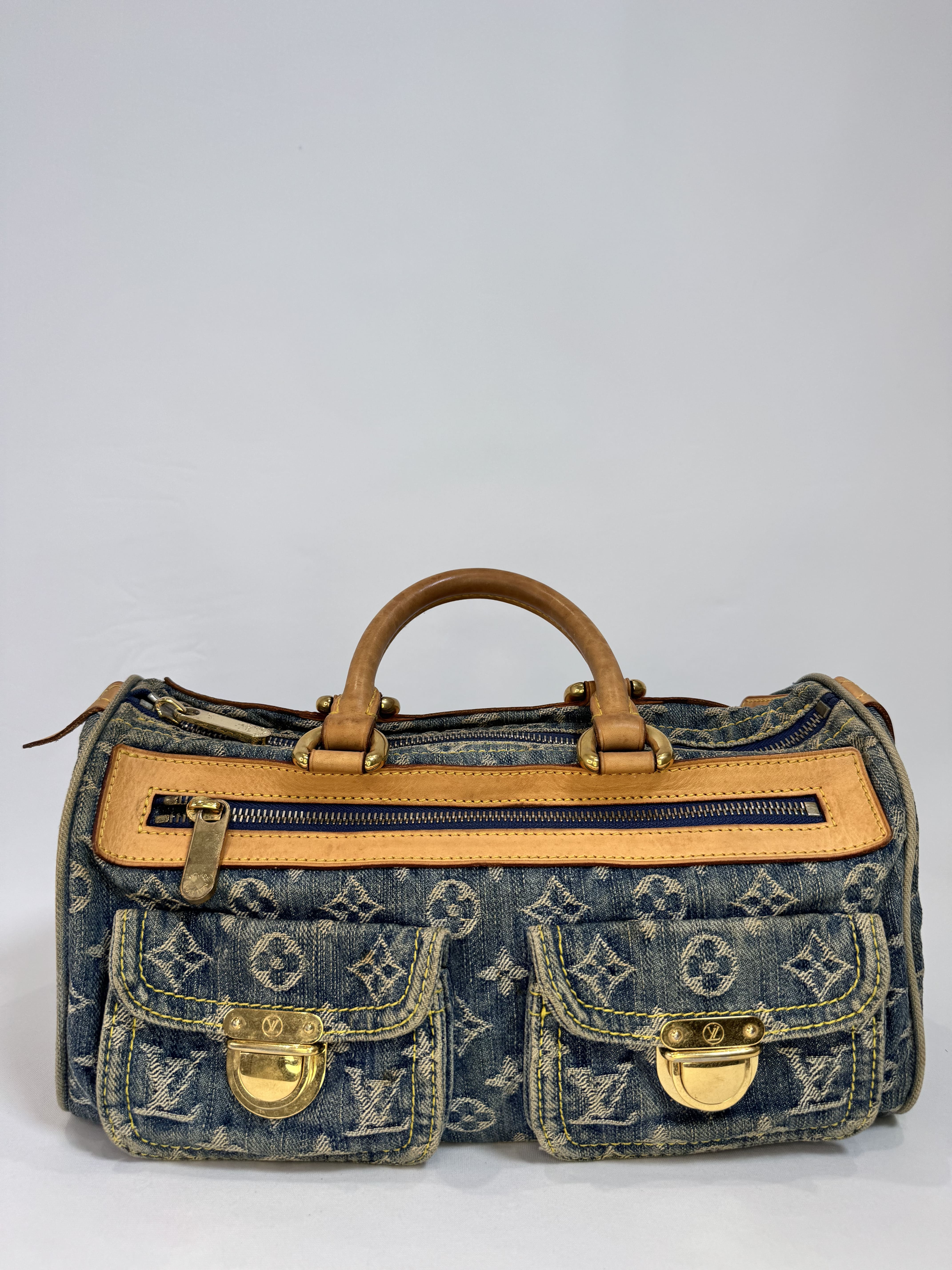 Sac Néo Speedy Louis Vuitton – Denim Monogram