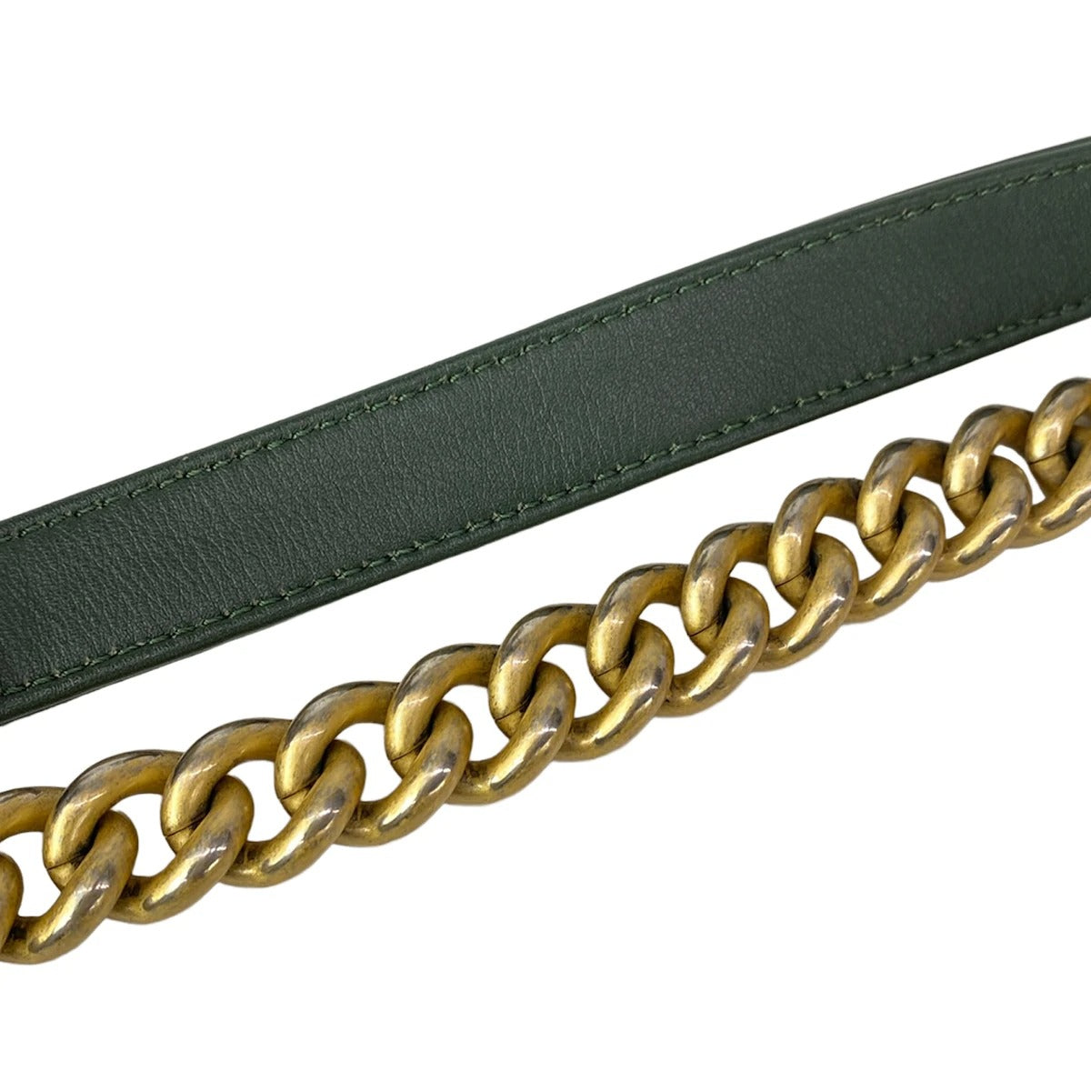 CHANEL - BOY MEDIUM - CUIR AGNEAU MATELASSÉ VERT SAPIN