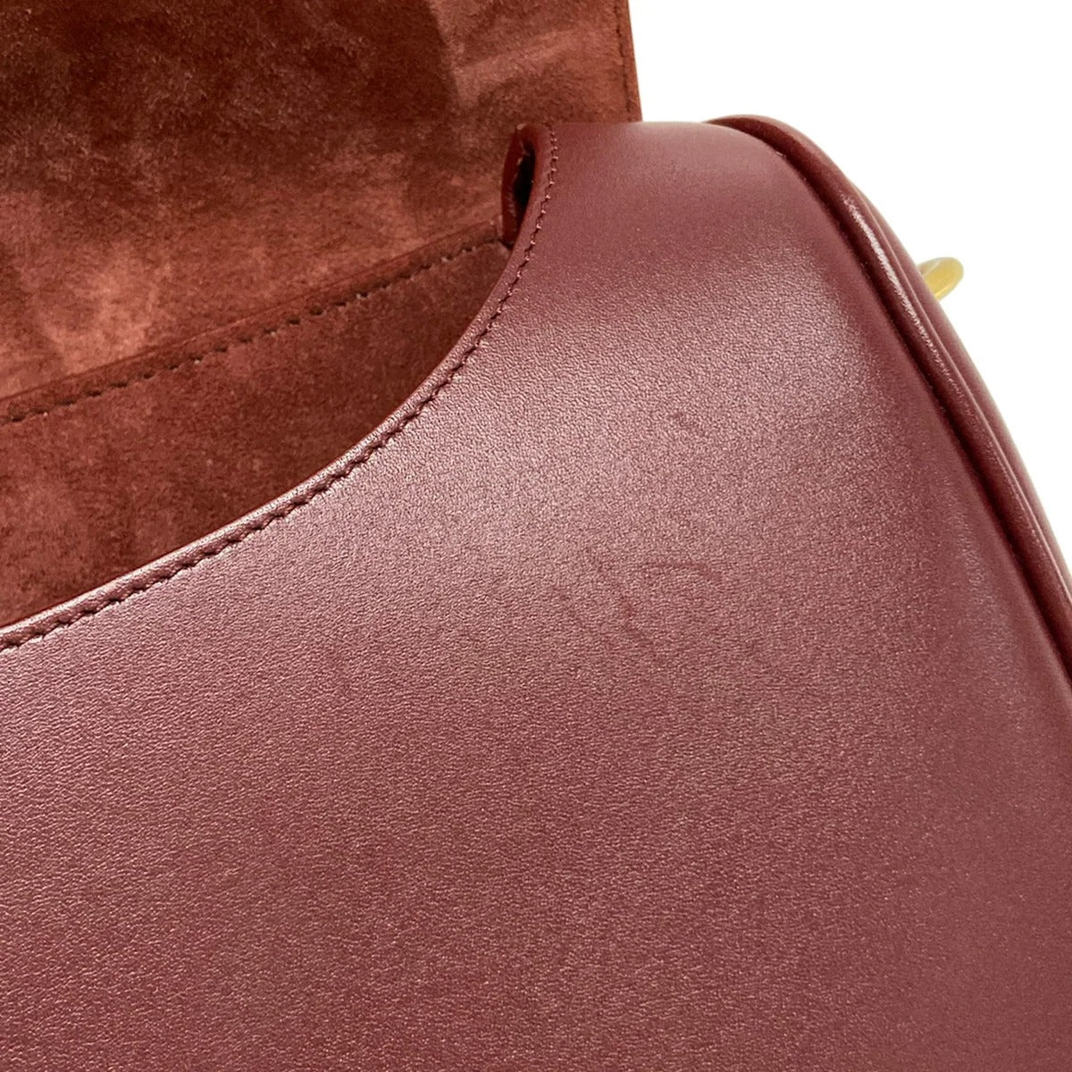 DIOR - BOBBY MEDIUM - CUIR BOX CALF BORDEAUX