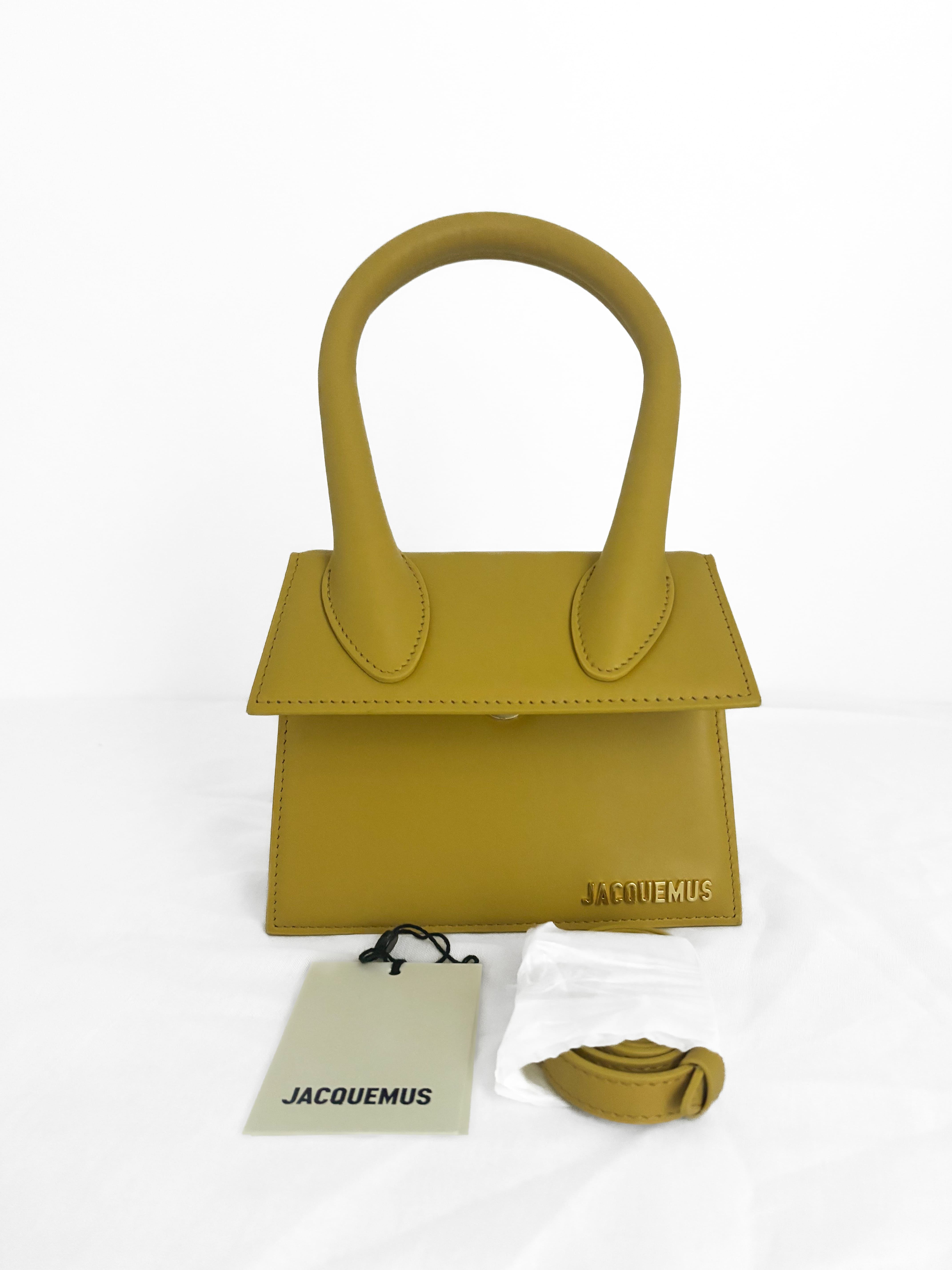 Chiquito Moyen Jacquemus Dark Yellow/ Jaune foncé