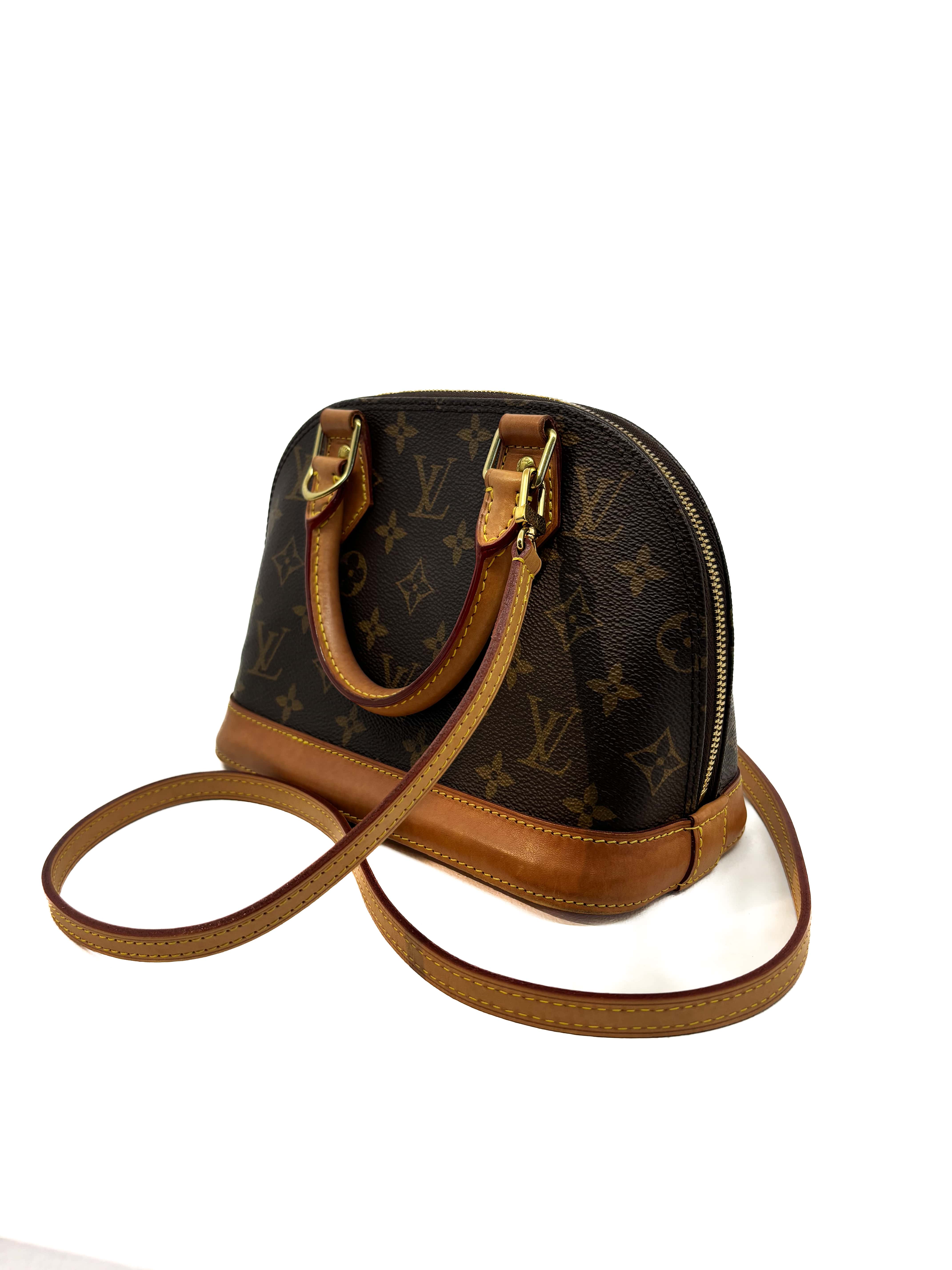 Sac bandoulière Alma BB Louis Vuitton monogramme