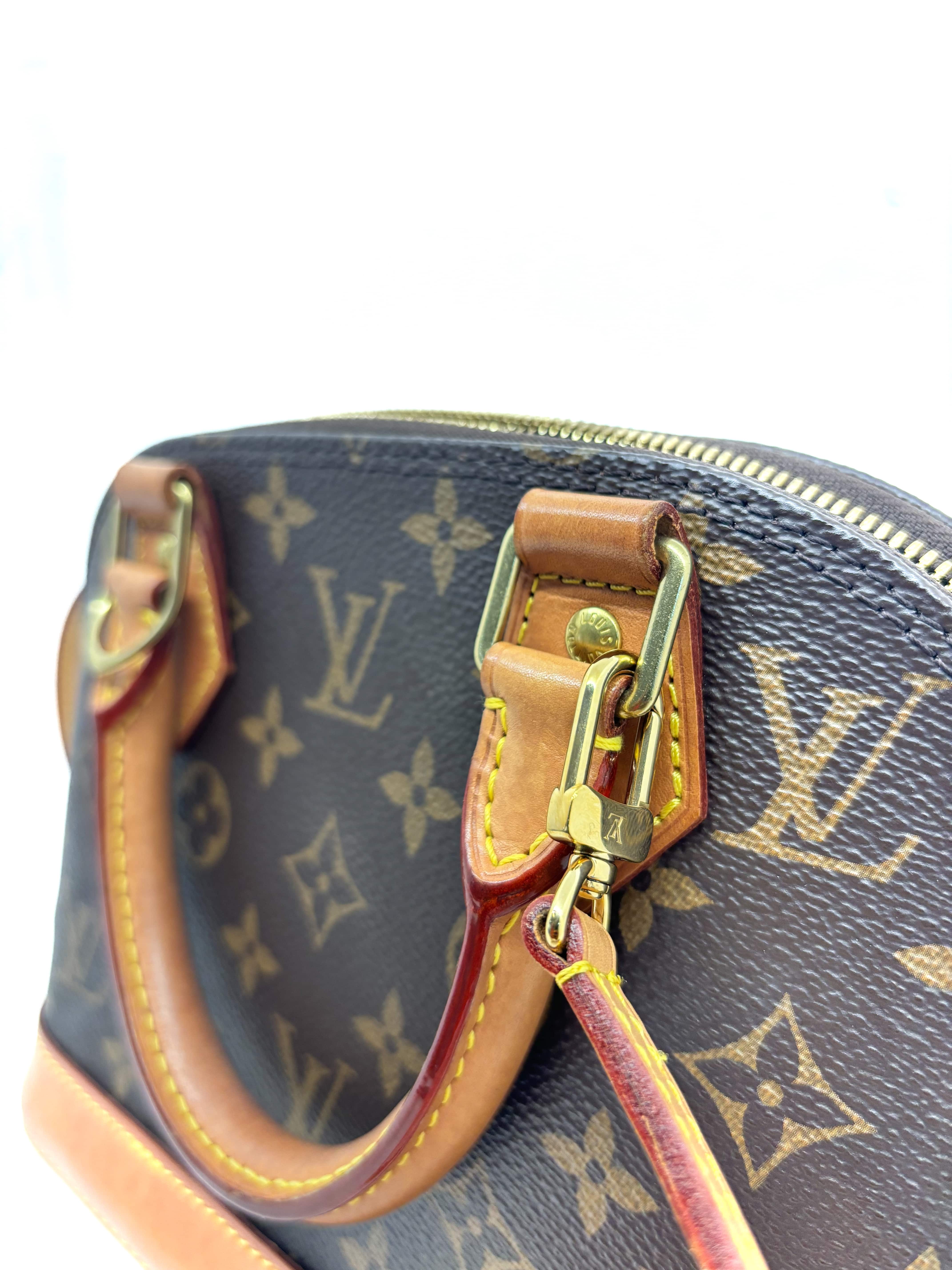 Sac bandoulière Alma BB Louis Vuitton monogramme