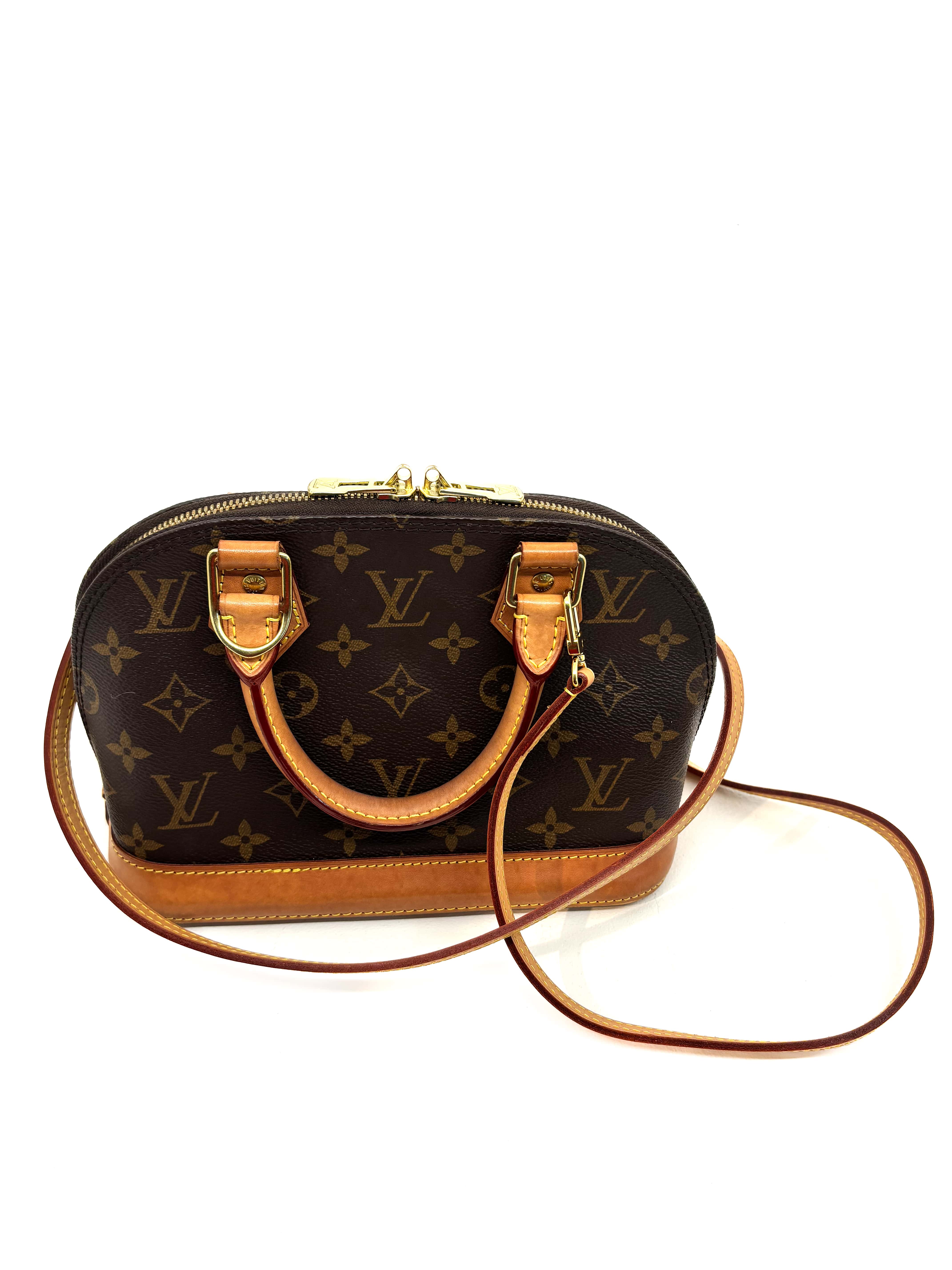 Sac bandoulière Alma BB Louis Vuitton monogramme