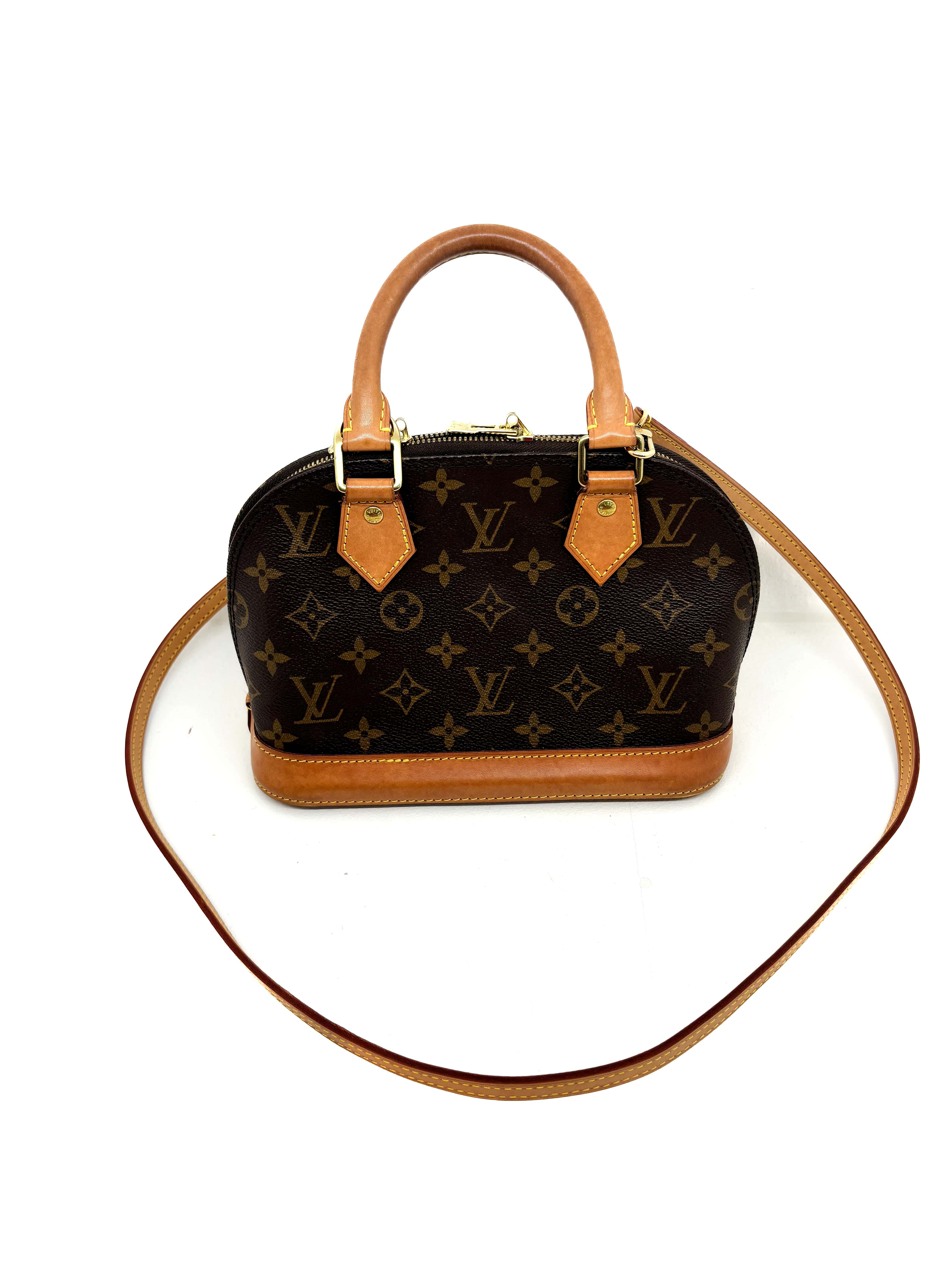 Sac bandoulière Alma BB Louis Vuitton monogramme