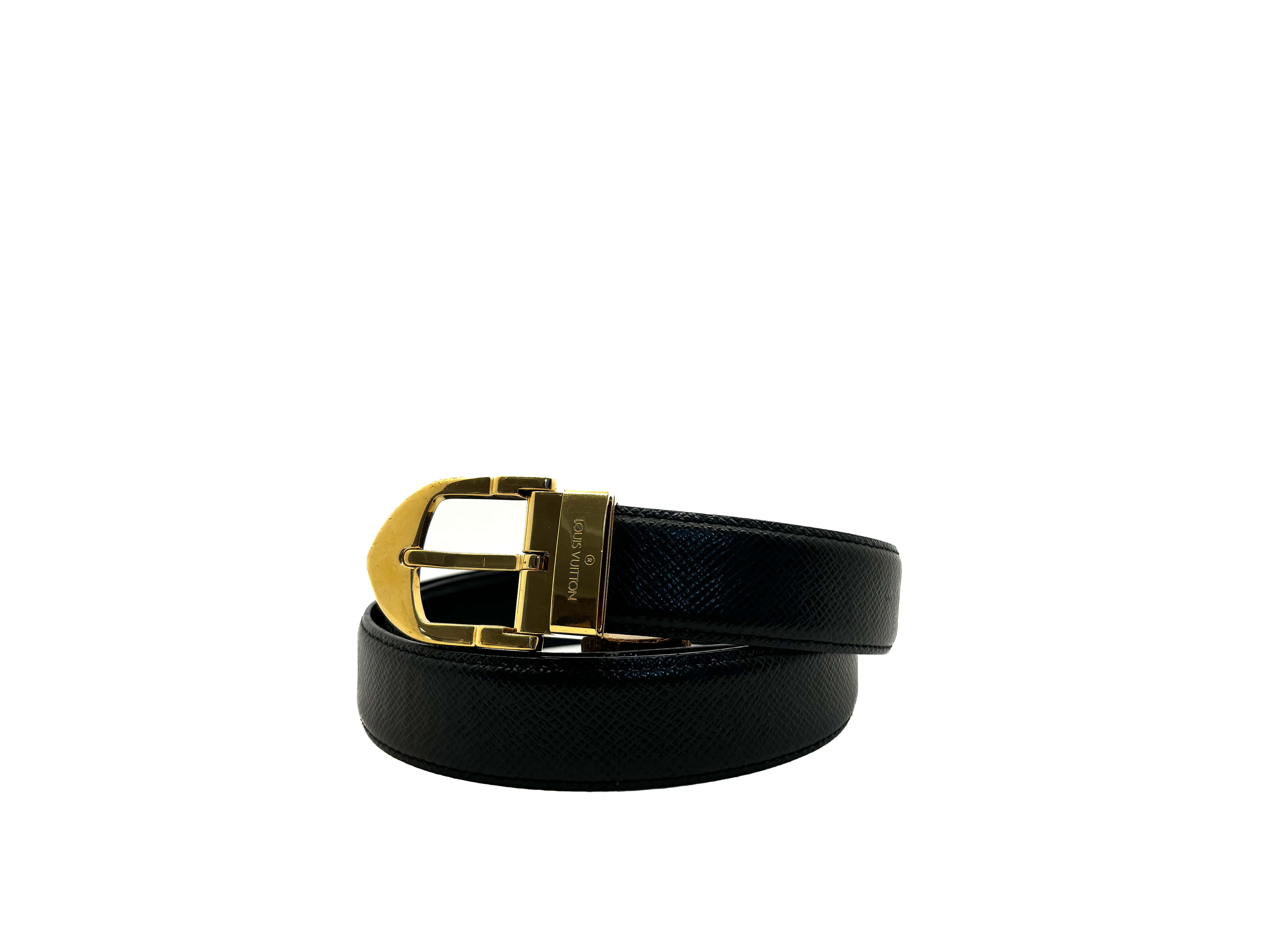 Ceinture en cuir Taïga Louis Vuitton